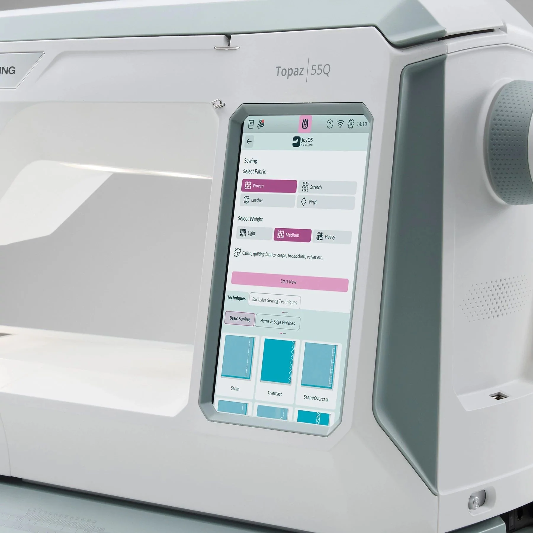 HUSQVARNA® VIKING® DESIGNER TOPAZ™ 55Q Sewing Machine - Image 11