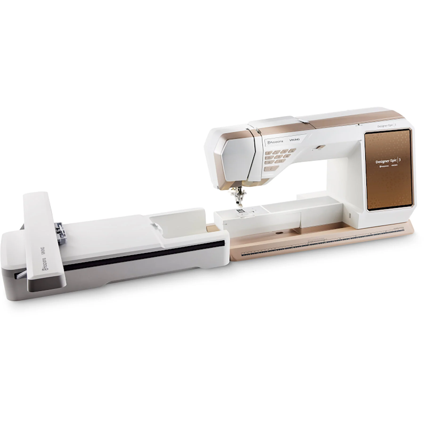 HUSQVARNA® VIKING® DESIGNER EPIC™ 3 Sewing & Embroidery Machine Starlight Bronze - Image 3