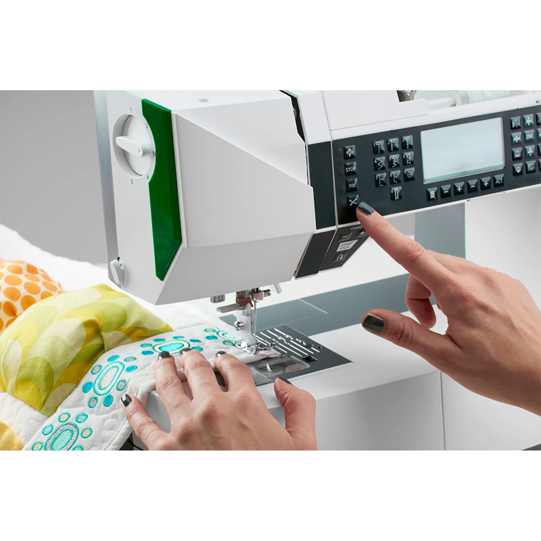 HUSQVARNA® VIKING® DESIGNER JADE™ 35 Sewing and Embroidery Machine - Image 11