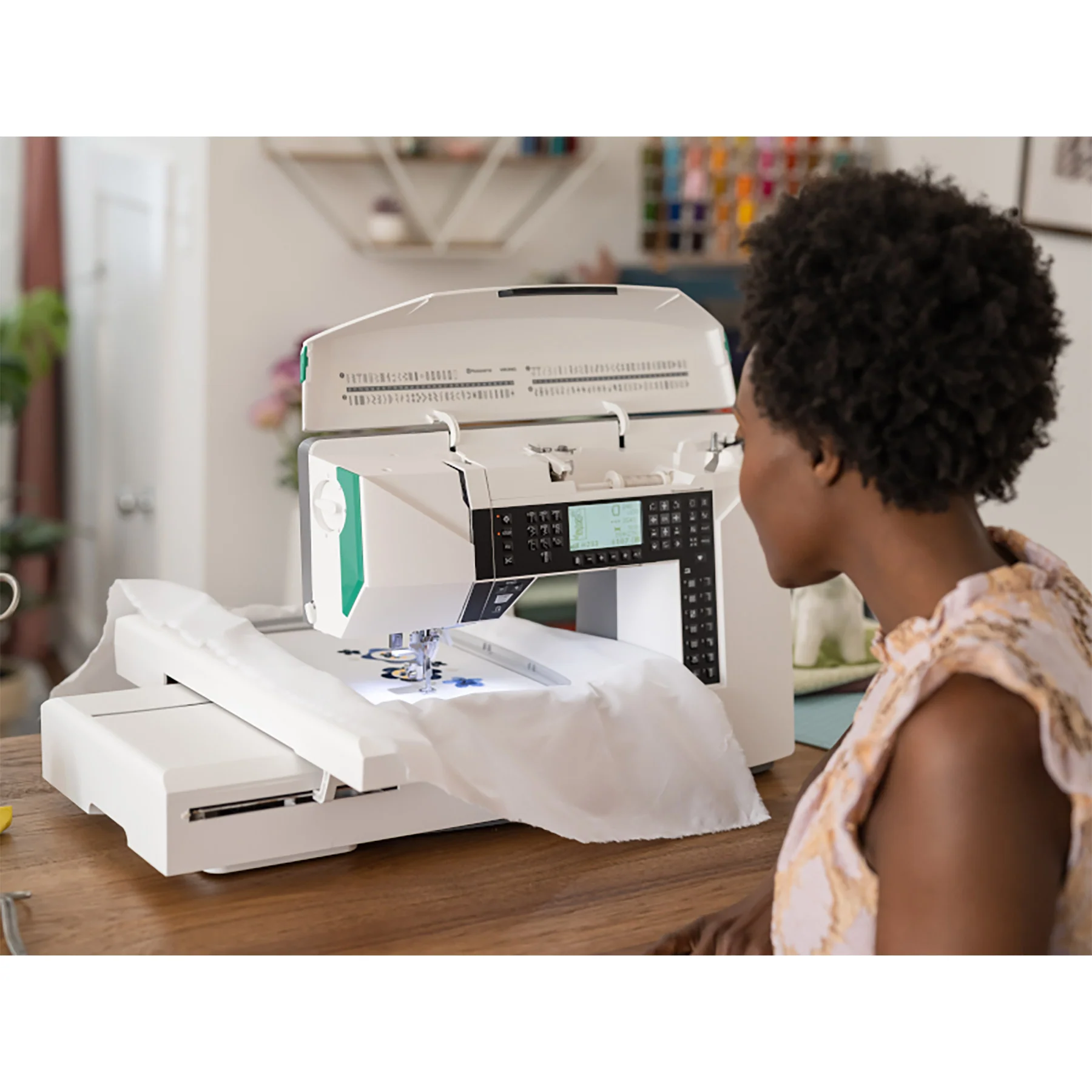 HUSQVARNA® VIKING® DESIGNER JADE™ 35 Sewing and Embroidery Machine - Image 2
