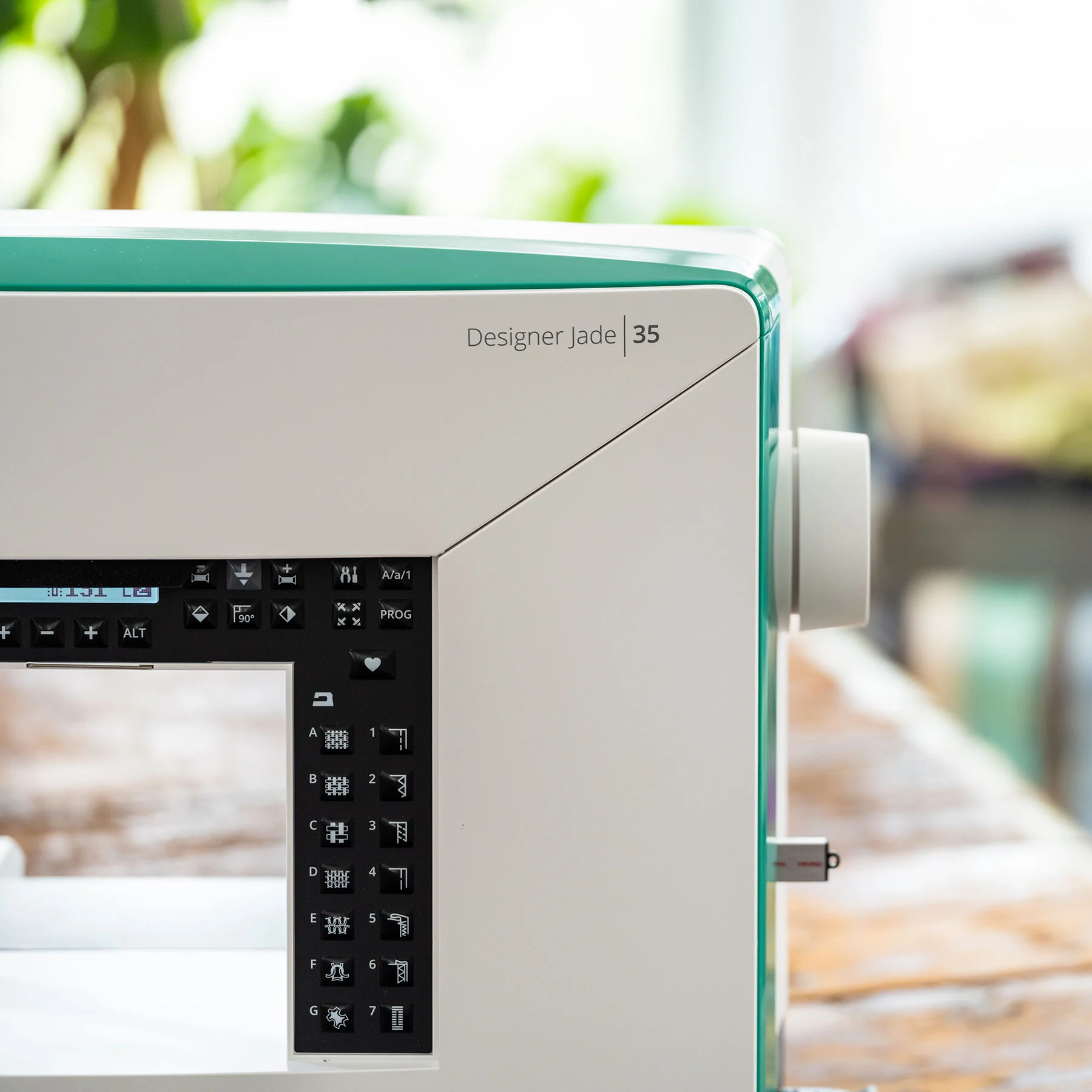 HUSQVARNA® VIKING® DESIGNER JADE™ 35 Sewing and Embroidery Machine - Image 6