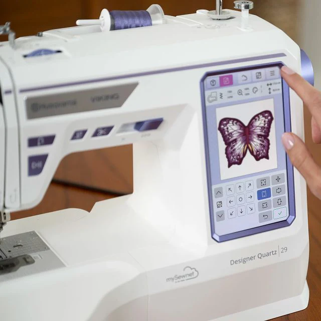 HUSQVARNA® VIKING® DESIGNER QUARTZ™ 29 Sewing and Embroidery Machine - Image 9