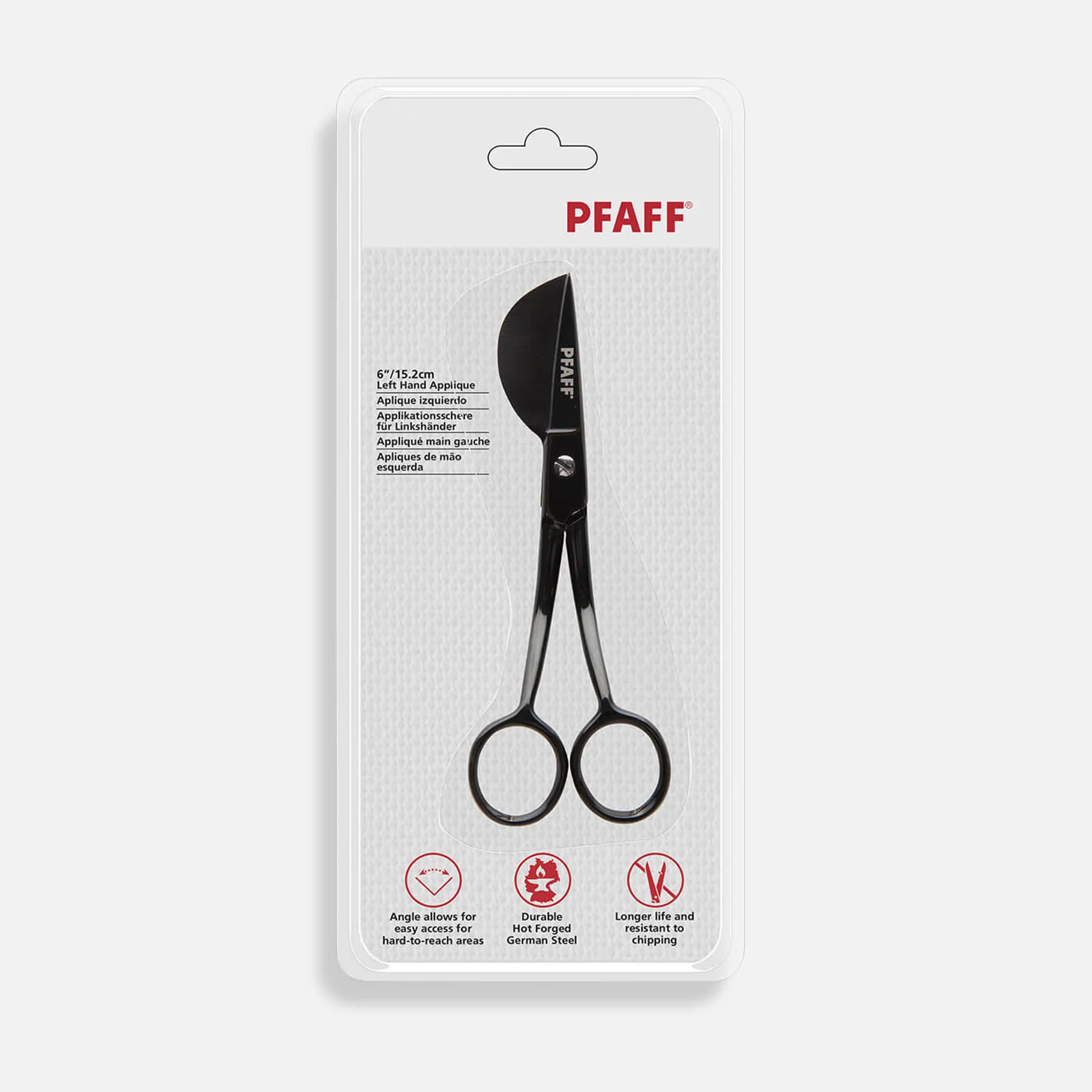 PFAFF® 15.2cm Left Hand Applique Scissor - Image 3