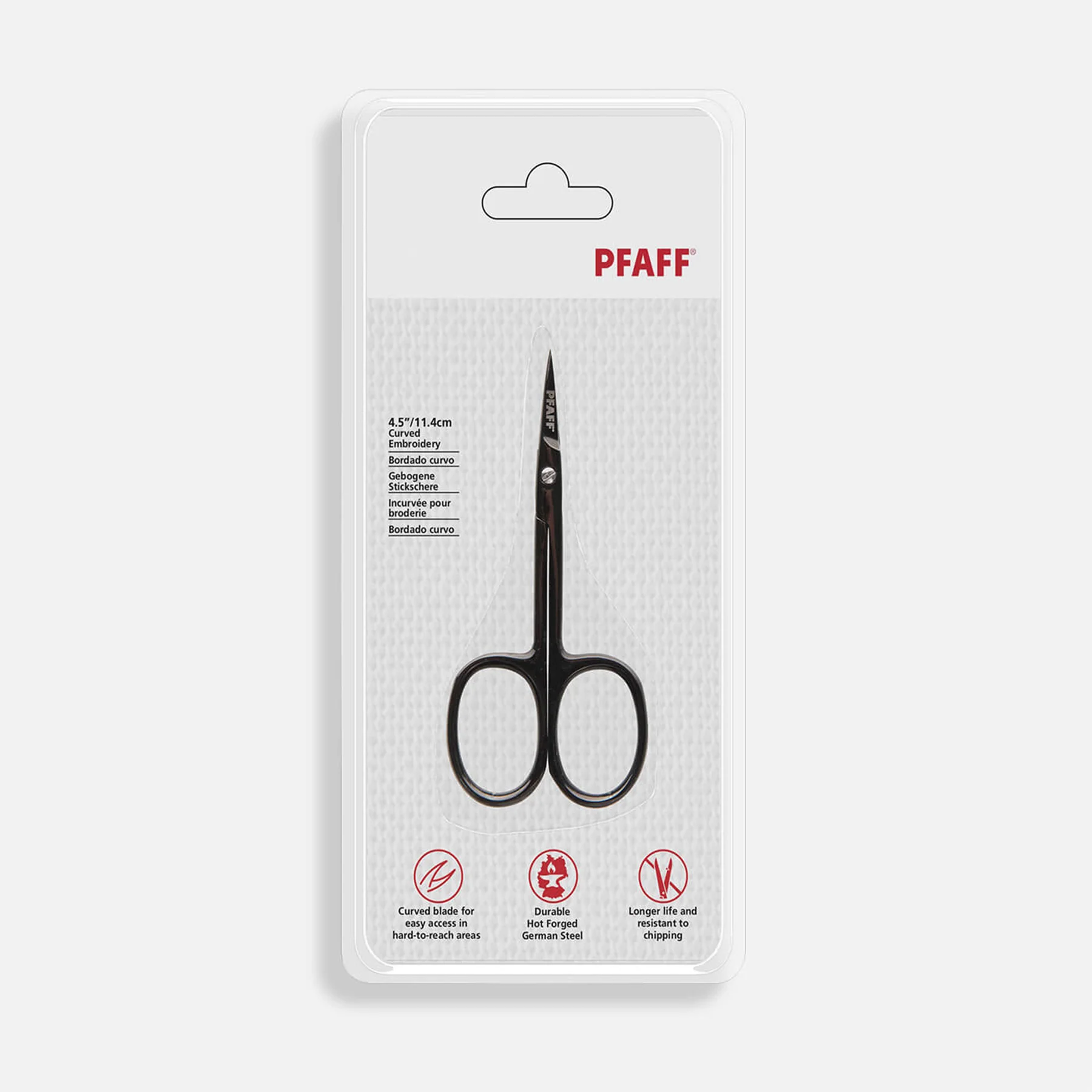 PFAFF® 8.9cm Curved Embroidery Scissor - Image 3