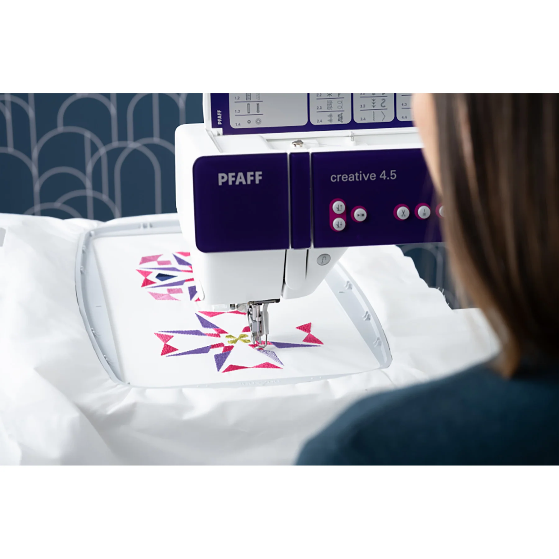 PFAFF® creative™ 4.5 Sewing and Embroidery Machine - Image 2