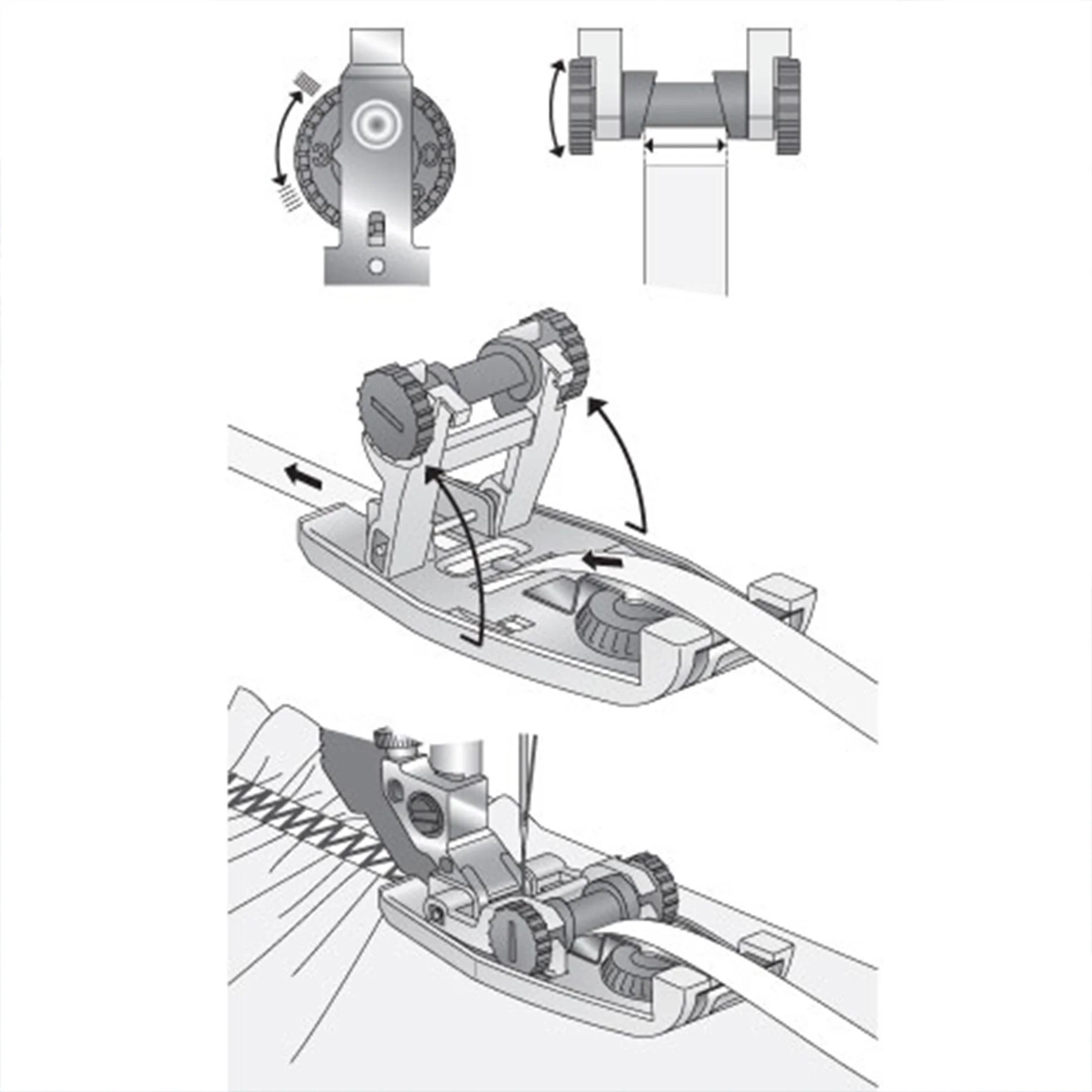 PFAFF® Elastic Foot For IDT™ System - Image 2