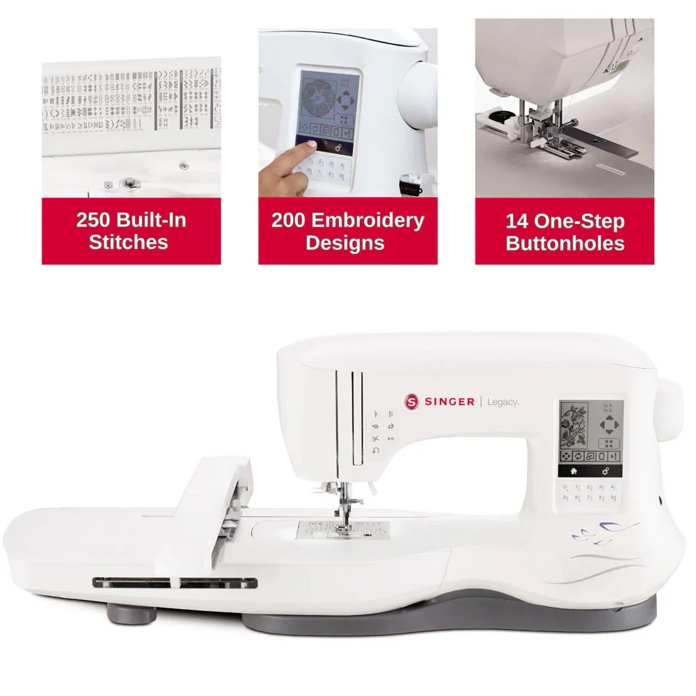 SINGER® Legacy™ SE300 Sewing & Embroidery Machine - Image 5