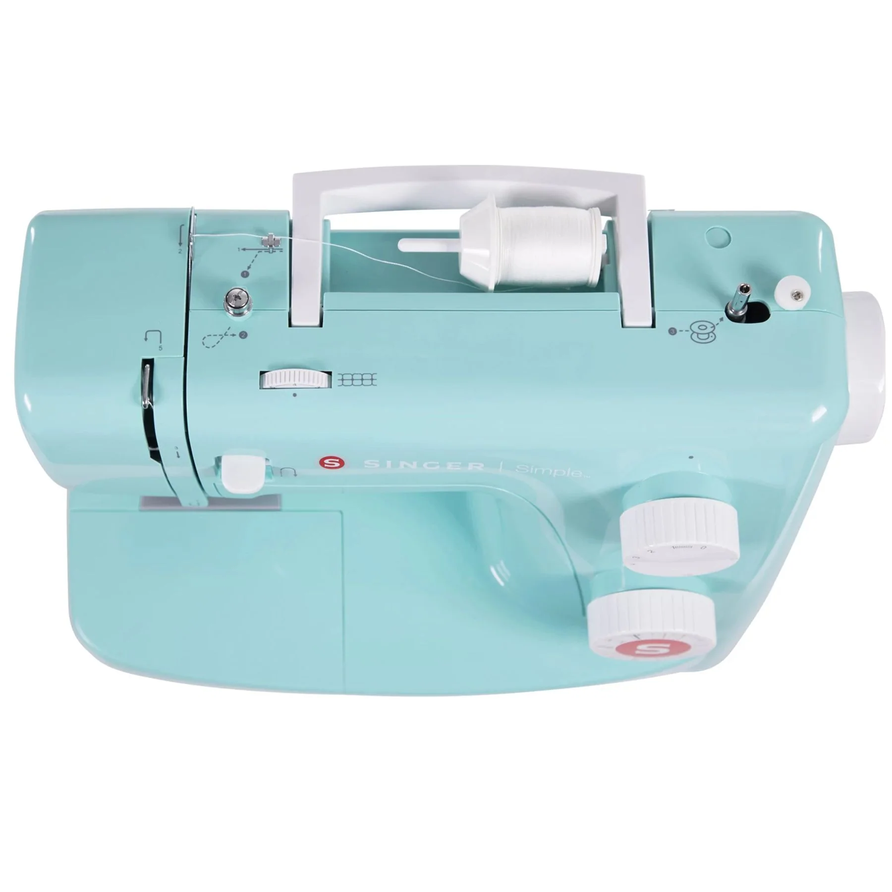 SINGER® Simple™ 3223G Sewing Machine - Green - Image 4
